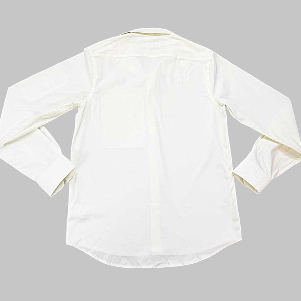 Outdoors Original Unisex Long Sleeve Sun Shirt, Phone + Glasses Pocket (White)